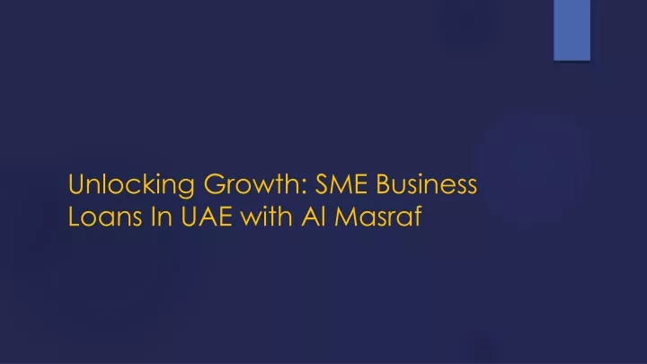 unlocking growth sme business loans in uae with al masraf