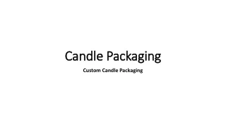 candle packaging