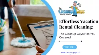 Vacation Rental Cleaning Companies