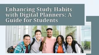 Enhancing Study Habits with Digital Planners : A Guide for Students