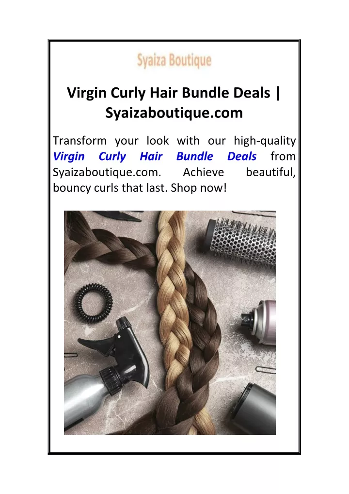 virgin curly hair bundle deals syaizaboutique com