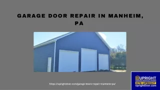 _Ensuring Smooth Operations Garage Door Repair in Manheim, PA