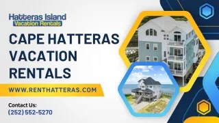 Unmatched OBX Beach Escapes: Your Ultimate Hatteras Island Vacation Rentals