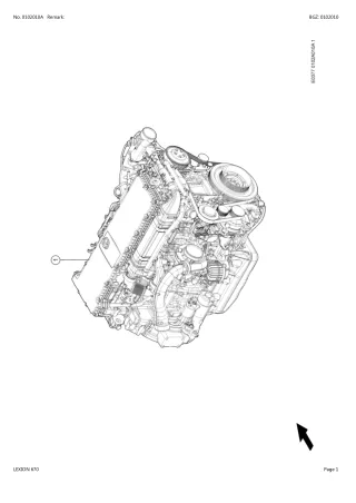 CLAAS LEXION 670 Combine (NA) Parts Catalogue Manual Instant Download (SN C7700011-C7799999)