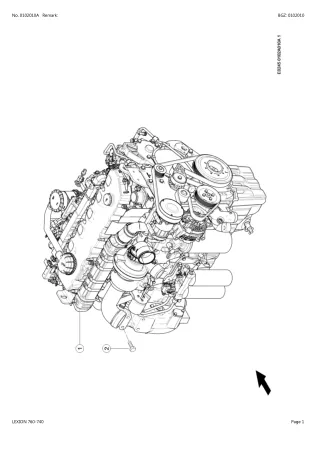 CLAAS LEXION 760-740 Combine Parts Catalogue Manual Instant Download (SN C6500011-C6599999)