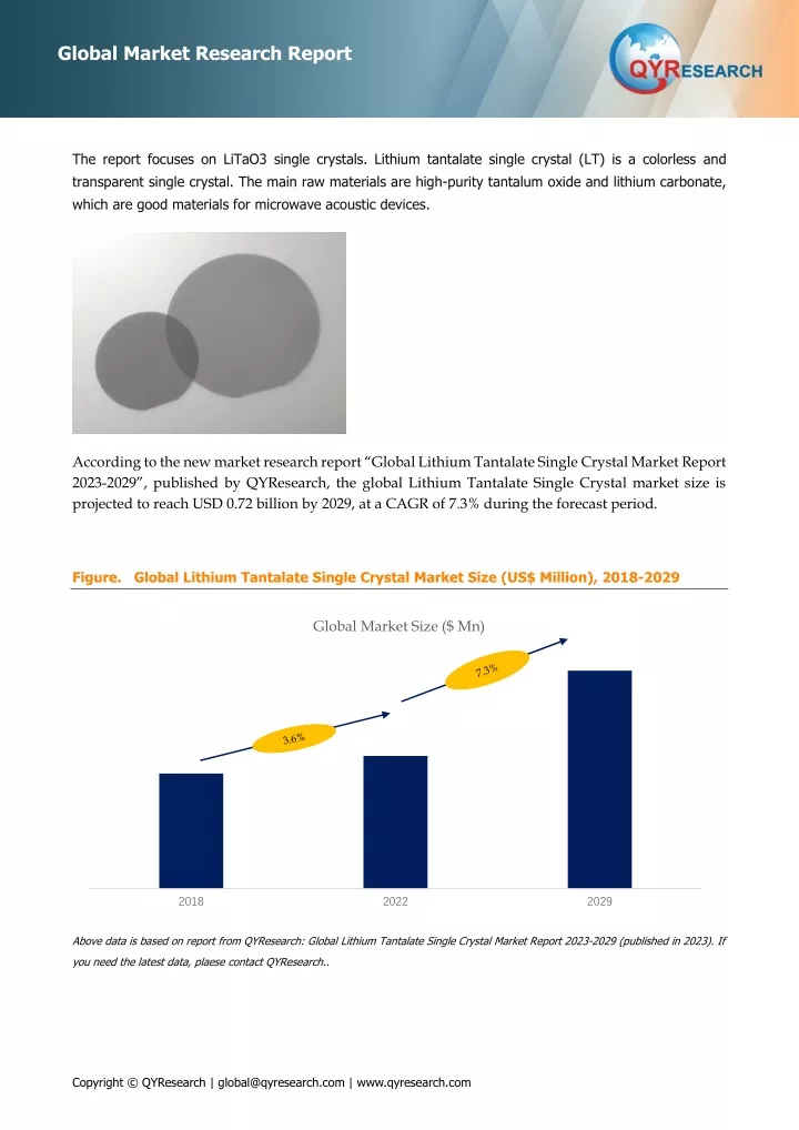 global market research report