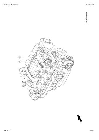 CLAAS LEXION 770 Combine Parts Catalogue Manual Instant Download (SN C5900011-C5999999)