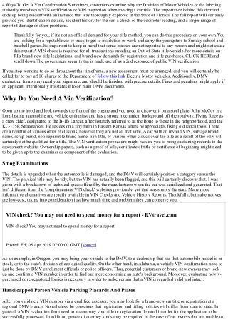 4 Ways To Get A Vin Verification