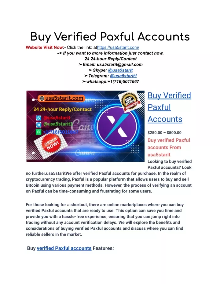 buy verified paxful accounts website visit