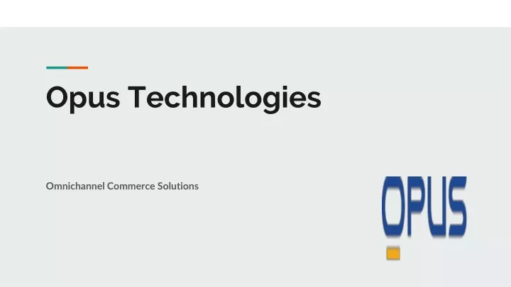 opus technologies