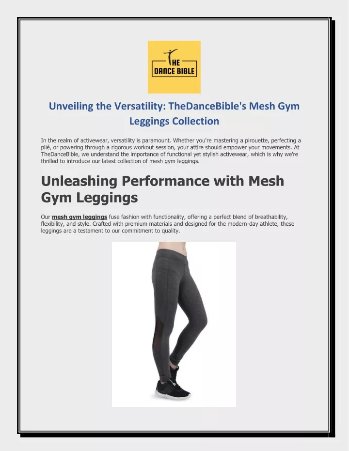 unveiling the versatility thedancebible s mesh