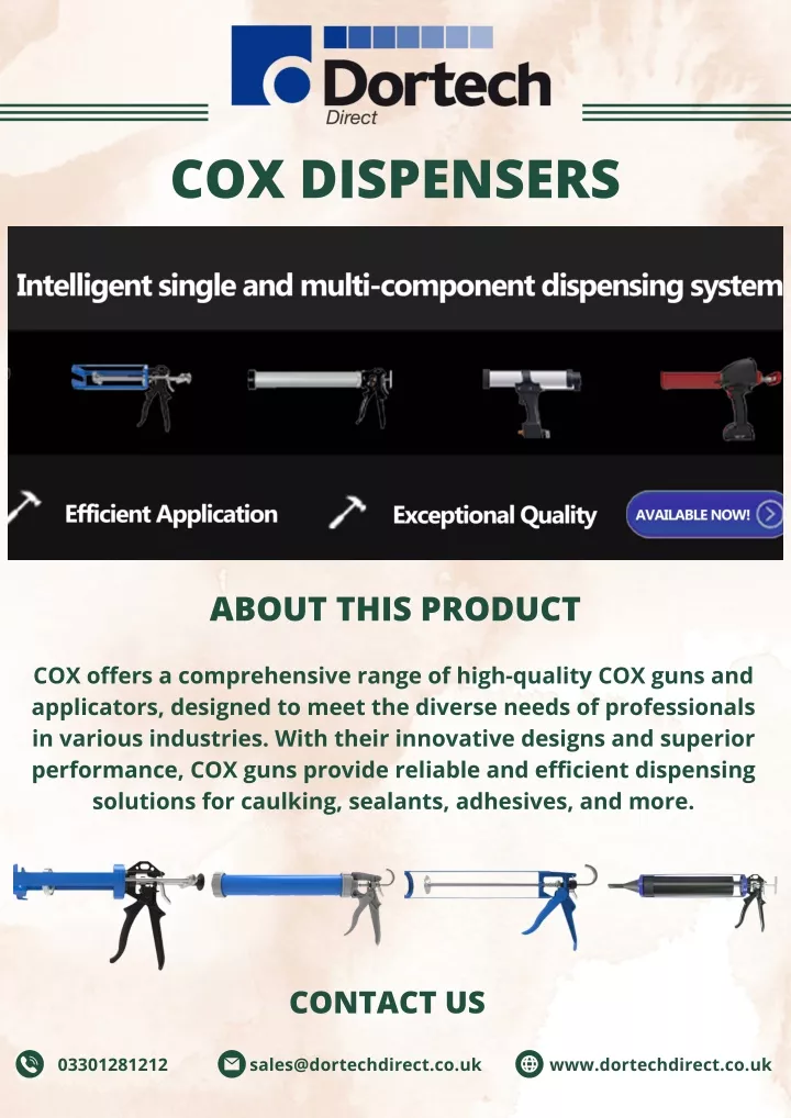 cox dispensers