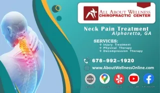 Neck Pain Treatment Alpharetta, GA