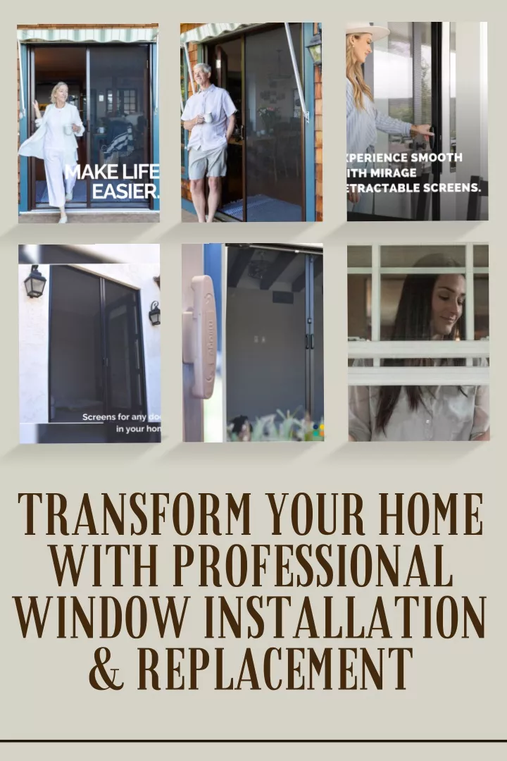 transform your home with professional window
