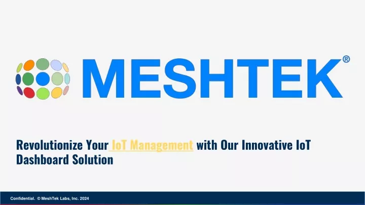 revolutionize your iot management with our innovative iot dashboard solution