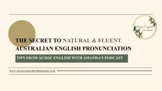Mastering Australian English Pronunciation: Essential Tips from Aussie English P