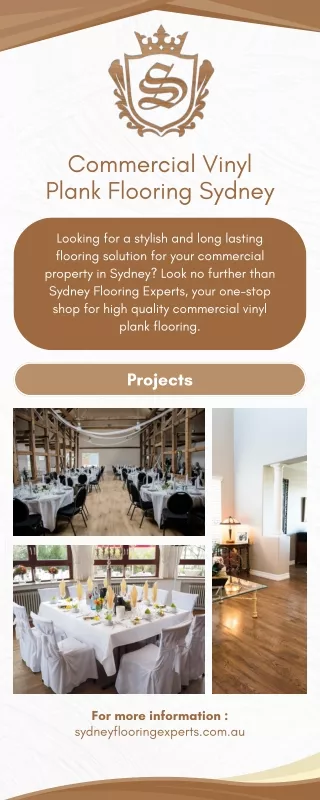 Commercial Vinyl Plank Flooring Sydney - Sydney Flooring Experts