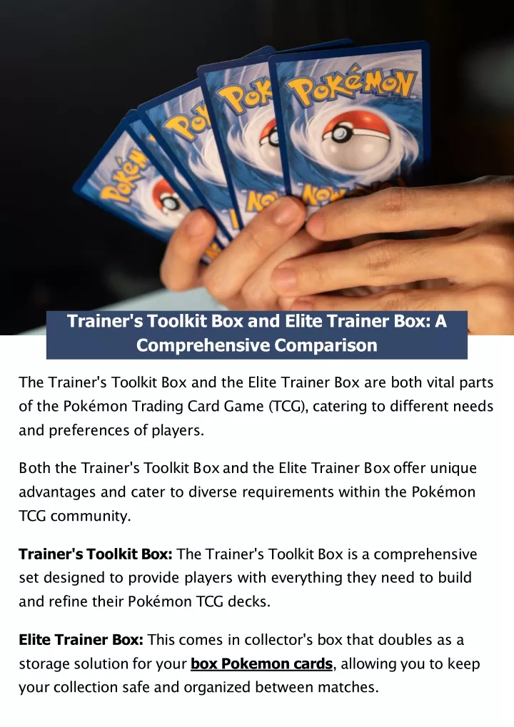 trainer s toolkit box and elite trainer