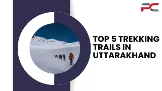 Top 5 Trekking Trails in Uttarakhand