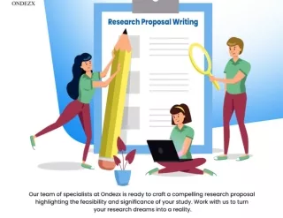 Reearch proposal writing