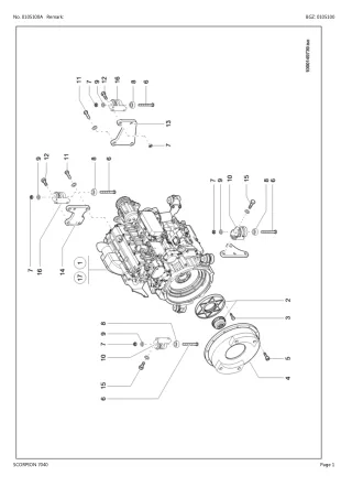 CLAAS SCORPION 7040 Telehandler Parts Catalogue Manual Instant Download (SN 402010001-402019999)