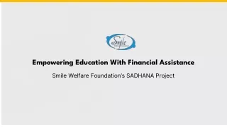 Empowering Education With Financial Assistance