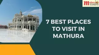 7 Best Places To Visit In Mathura