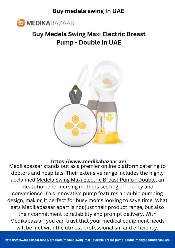 buy medela swing in uae