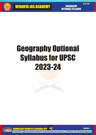 Geography-Optional-Syllabus-for-UPSC