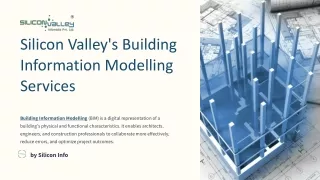 Silicon Valley's Building Information Modelling Services