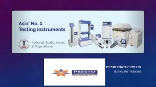 Presto Stantest Pvt. Ltd.