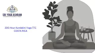 200 Hour Yoga Teacher Training In India - Sri Yoga Ashram