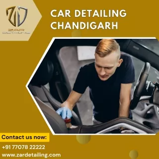 Chandigarh's Finest Car Detailing Service