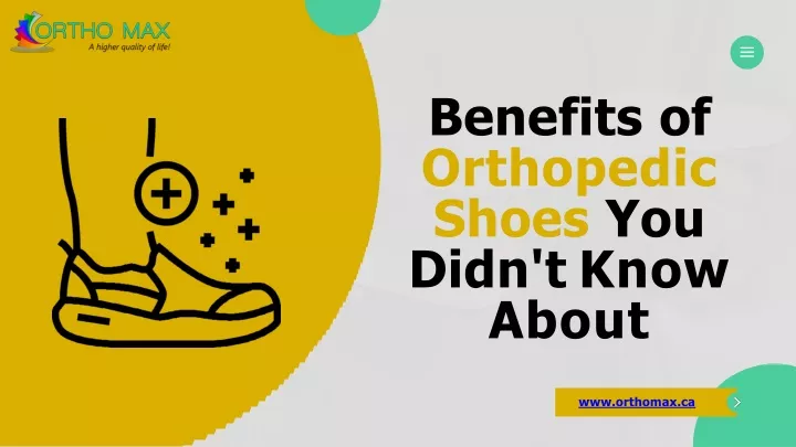 benefits of orthopedic shoes you didn t know about