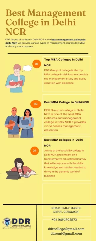 Top MBA Colleges in Delhi NCR