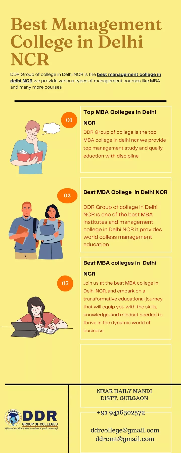 best management college in delhi ncr