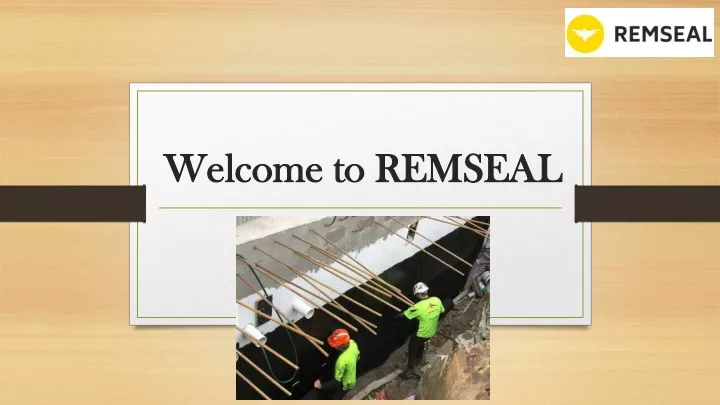 welcome to remseal