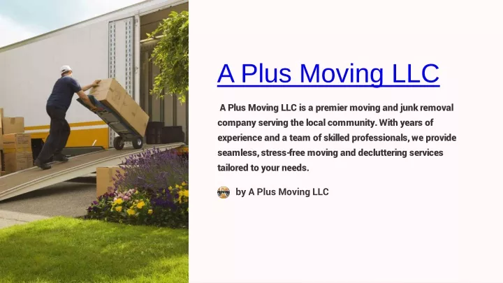 a plus moving llc