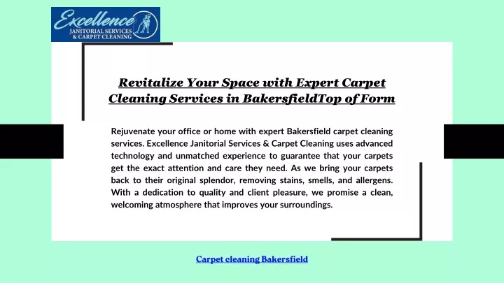 revitalize your space with expert carpet cleaning