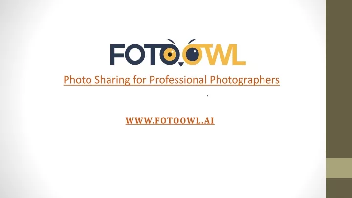 photo sharing for professional photographers
