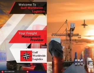 Top Logistics Companies in Dubai for Seamless Shipping | Gulf Worldwide Logistic