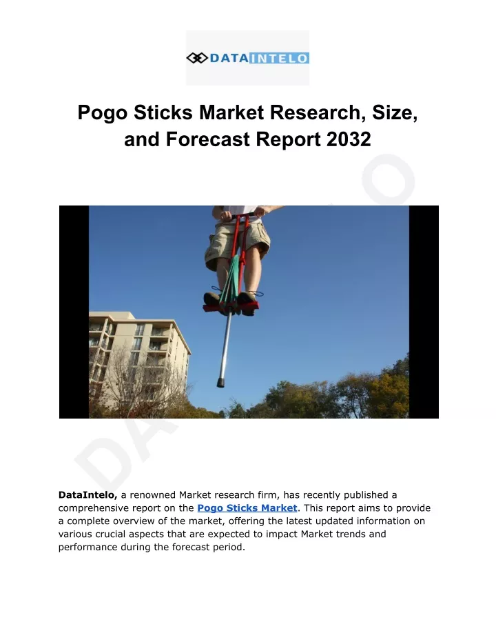 pogo sticks market research size and forecast
