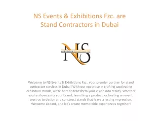 Stand Contractors in Dubai