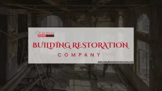Preserving the Past, Building the Future | Our Building Restoration Company