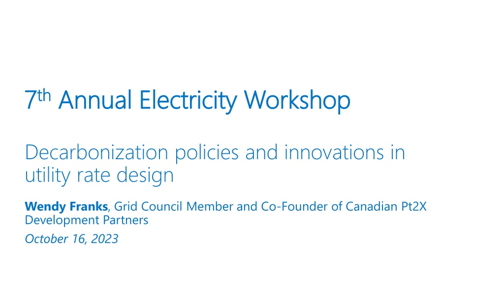 Canada's Energy Transition Investment Landscape