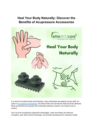 Eliteacucare_PDF_Heal Your Body Naturally_ Discover the Benefits of Acupressure Accessories