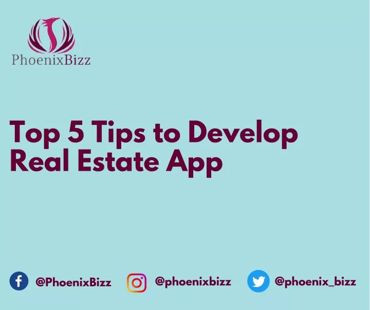 top 5 tips to develop real estate app