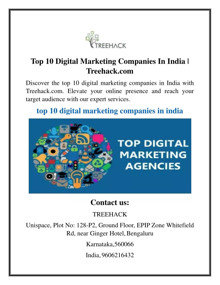 top 10 digital marketing companies in india
