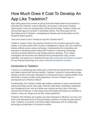 How Much Does It Cost To Develop An App Like Tradetron (1)