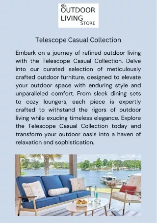 Unveiling the Telescope Casual Collection: Elevate Your Outdoor Experience